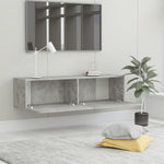 ZNTS TV Cabinet Concrete Grey 120x30x30 cm Engineered Wood 801494