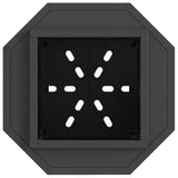 Smokeless Fire Pit Black 38 x 38 x 51 cm Steel 858978