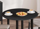 Table Top Black 70 x 1.5 cm Engineered Wood 880412