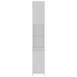 Bathroom Cabinet White 30x30x183.5 cm Engineered Wood 802669