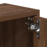 Bookcase Brown Oak 40x24x77 cm Engineered Wood 860370