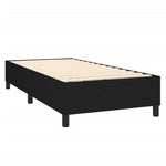 Box Spring Bed Frame Black Single Fabric 3121198