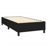 Box Spring Bed Frame Black Single Fabric 3121198