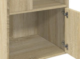 Bookcase Sonoma Oak 40x36x189 cm Engineered Wood 848243