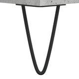 ZNTS 3 Piece Bathroom Cabinet Set Concrete Grey Engineered Wood 3187793