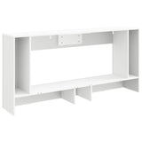 Console Table Striped White 155 x 29 x 74 cm Engineered Wood 899886
