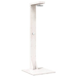 Outdoor Shower 210 cm Solid Pine Wood and Stainless Steel White 886357