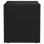 ZNTS TV Cabinets 4 pcs Black 37x35x37 cm Engineered Wood 805503