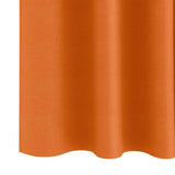 Blackout Curtains with Rings 2 pcs Bright Orange 245 x 140 cm 4107511