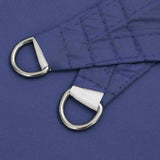 Sun Shade Sail Blue 7x5x5 m 100% Polyester Oxford 42002286