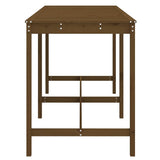 Garden Table Honey Brown 203.5x90x110 cm Solid Wood Pine 824105