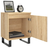 Bedside Cabinets 2 pcs Sonoma Oak 40x30x50 cm Engineered Wood 826851