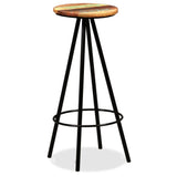 Bar Set 3 Pieces Solid Reclaimed Wood 275140