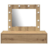Dressing Table Brown 83 x 40 x 70 cm Engineered Wood 865234