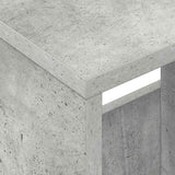 Magazine Rack Concrete Grey 102 x 30 x 45 cm 890963