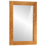2 Piece Bathroom Cabinet Set Solid Wood Acacia 3206297