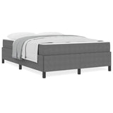 Bed Frame with Mattress Light Grey 160 x 200 cm Fabric 3399130
