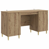 Desk Artisan Oak Engineered Wood 142.5 x 50 x 75 cm 3414620