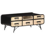 287871 Coffee Table 100x50x40 cm Solid Mango Wood