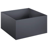 Garden Planter 2 pcs Anthracite 40 x 40 x 30 cm 8005041