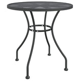 Garden Dining Set Anthracite Expanded metal mesh Medium Foldable 3084713