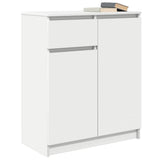Sideboard with Drawer White 71x35x84 cm Engineered Wood 861589