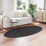 Carpet HUARTE Anthracite 100 x 200 cm 100% Polyester 4103608