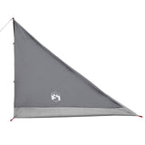 Backpacking Tent Grey and Orange 4-Person 42018561