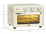 20L 90-230&degC Mini Electric Oven - Cream T3398P549412