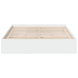 Bed Frame with Drawers without Mattress White 150x200 cm King Size 3280650