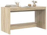Bed Desk Sonoma Oak Engineered Wood 100 x 45 x 75 cm 893733