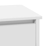 Bedside Cabinet White 39 x 34.5 x 50 cm Engineered wood 869610