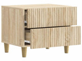 Bedside Cabinet Sonoma Oak 43 x 34.5 x 48 cm Engineered Wood 894529