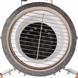 Kamado Barbecue Grill Smoker Ceramic 81 cm 316096