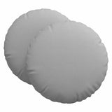 Seat Cushions 2 pcs Cloud Grey 80 x 29 cm Fabric 42014244