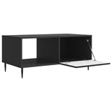 Coffee Table Black 90 x 50 x 40 cm Engineered Wood 894956