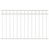 Fence Element ASSEN White 170 x 80 cm Steel 42003926