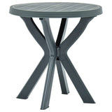 Bistro Table Green 70 cm Plastic 48797