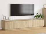 TV Cabinet Sonoma Oak 180 x 38 x 49 cm Engineered Wood 3376146