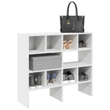 Shoe Racks 2 pcs Stackable White 89.5x30x40 cm 858840
