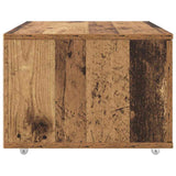 Drawer Cabinet with Wheel Old Wood 55 x 45 x 31 cm 869312