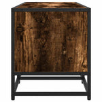 TV Cabinet Smoked Oak 210x35x41 cm Engineered Wood 3300782
