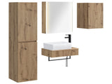 Bathroom Furniture Set 5 pcs Artisan Oak 3407286