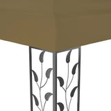 Gazebo 6x3 m Taupe 180 g/m 312245
