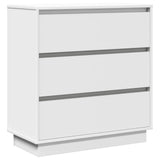 Bedside Cabinet White 71 x 34.5 x 75 cm Engineered wood 869634
