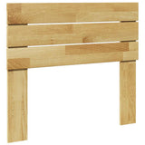 Headboard 100 cm Solid Wood Oak 851976