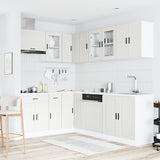 11 Piece Kitchen Cabinet Set Porto White Engineered Wood 3314901