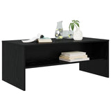 Coffee Table Black Oak 100 x 50 x 40 cm Engineered Wood 8000285