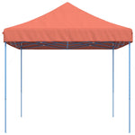 Foldable Party Tent Pop-Up Terracotta 440x292x315 cm 4004965