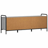 TV Cabinet 133 x 33 x 50 cm Grey Sonoma Engineered Wood 8013719